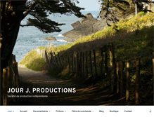 Tablet Screenshot of jourjproductions.com